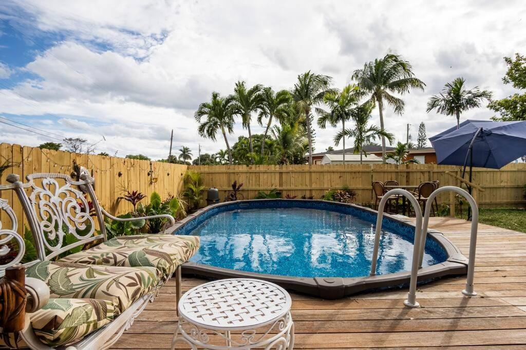 Tropical Pool Luxury Home Best Location Beaches Restaurant Hard Rock Fun Hallandale Beach Kültér fotó